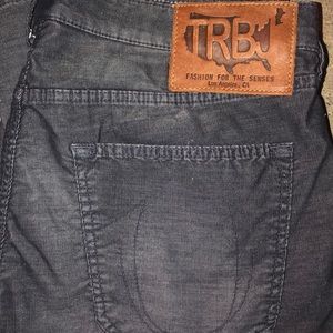 True religion Navy Blue Corduroys
